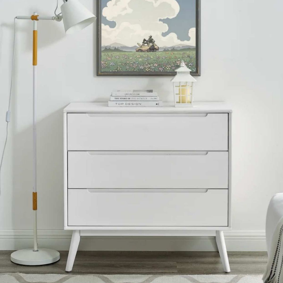 VENTITAS HOME - Cómoda Vintage Jiggly Ventitas Home Blanco