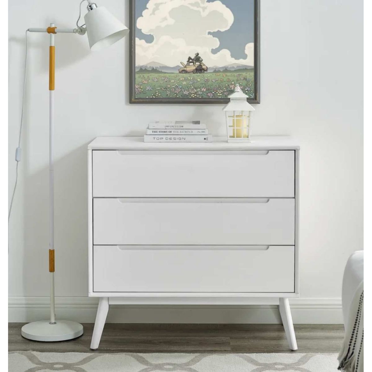 VENTITAS HOME - Cómoda Vintage Jiggly Ventitas Home Blanco