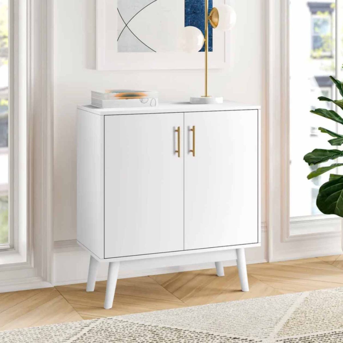 VENTITAS HOME - Cómoda Aparador Vintage Thunder Ventitas Home Blanco