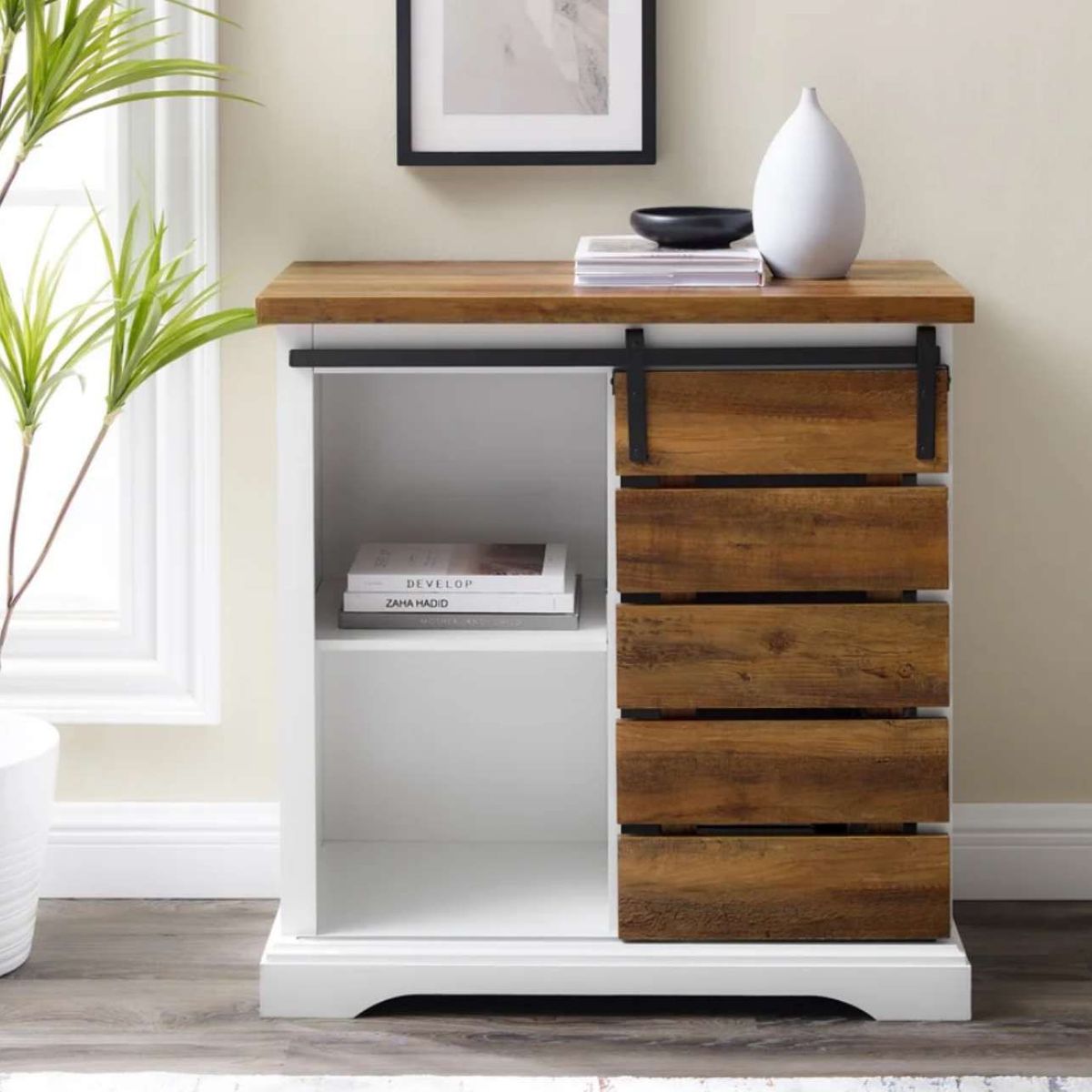 VENTITAS HOME - Cómoda Industrial Hassan Ventitas Home Caramelo