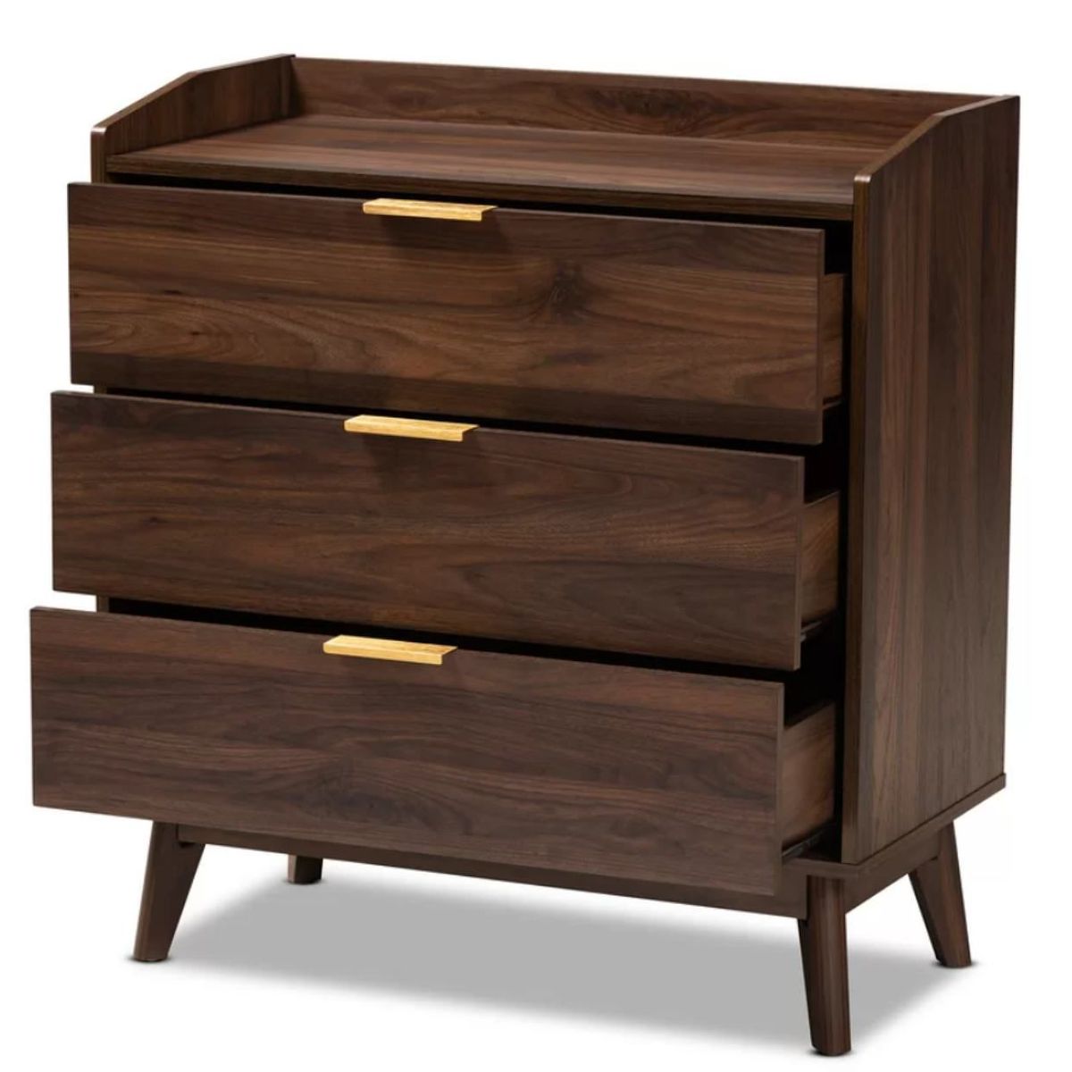 VENTITAS HOME - Cómoda Vintage Dassie 3 Compartimientos Ventitas Home Catania