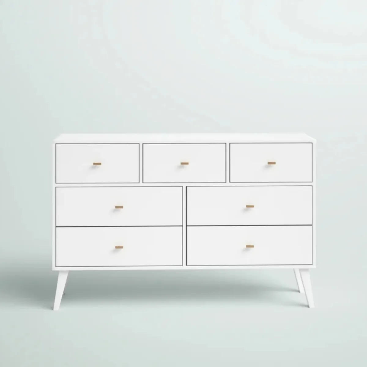 VENTITAS HOME - Cómoda Vintage Babilonia 7 Compartimientos Ventitas Home Blanco