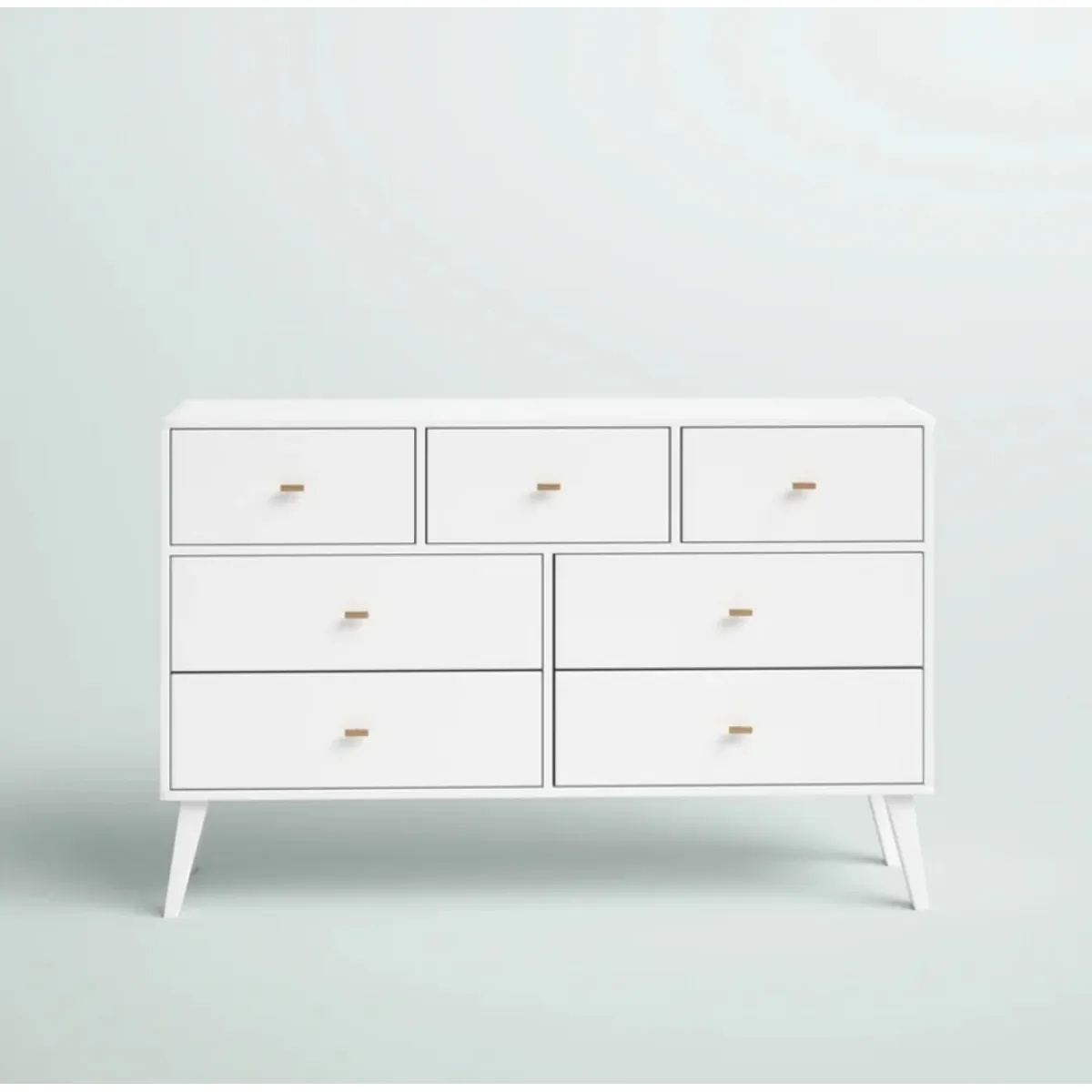 VENTITAS HOME - Cómoda Vintage Babilonia 7 Compartimientos Ventitas Home Blanco