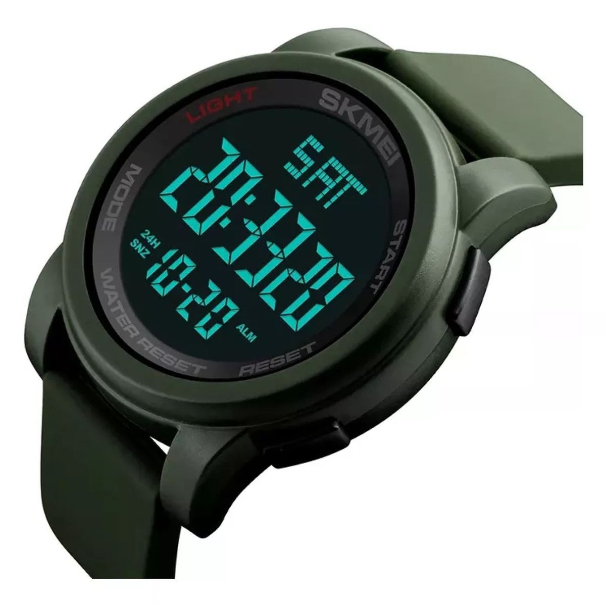 SKMEI - Reloj pulsera deportivo Digital Skmei 1257 verde Hombre_.