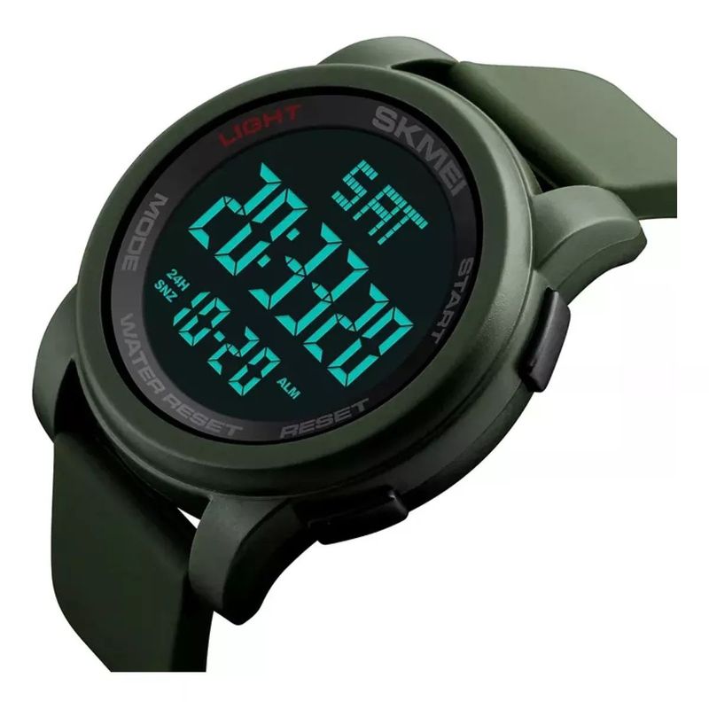 SKMEI - Reloj pulsera deportivo Digital Skmei 1257 verde Hombre_.