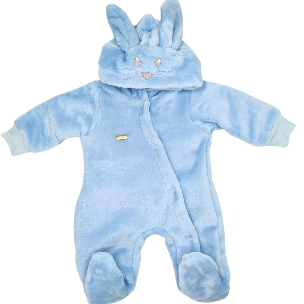 GENERICO - Enterizo acolchado Conejo Celeste