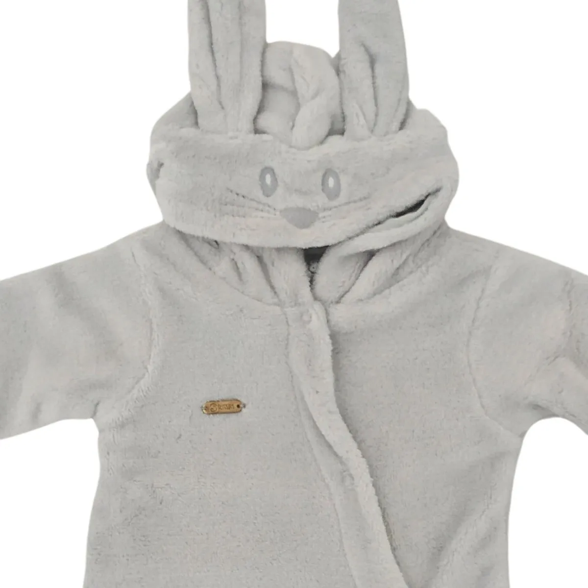 GENERICO - Enterizo acolchado Conejo Plomo