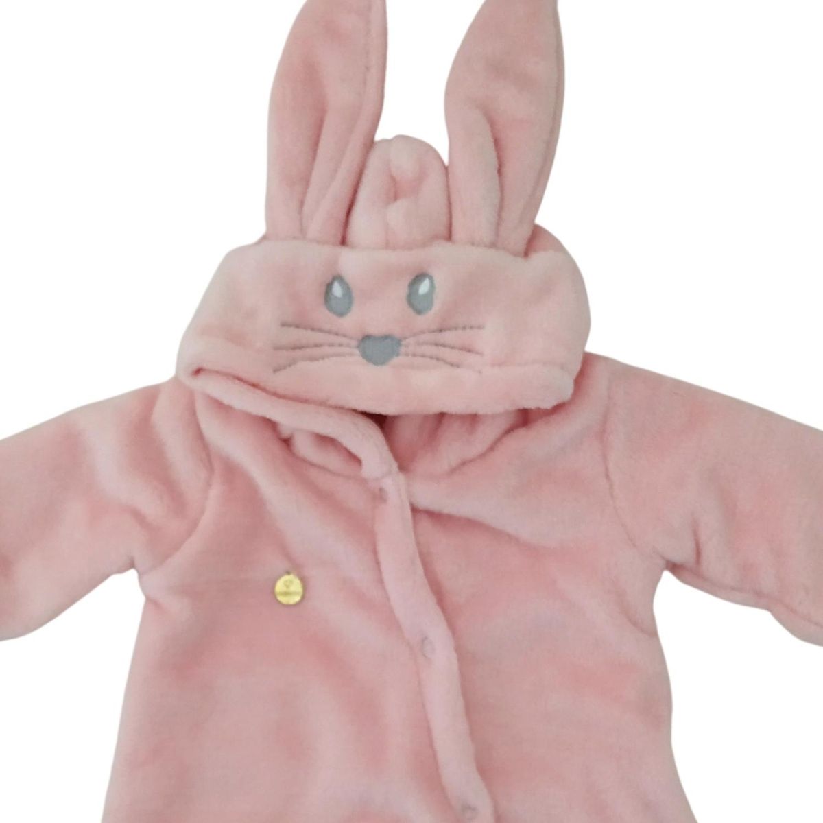 GENERICO - Enterizo bebe acolchado Conejo Melon