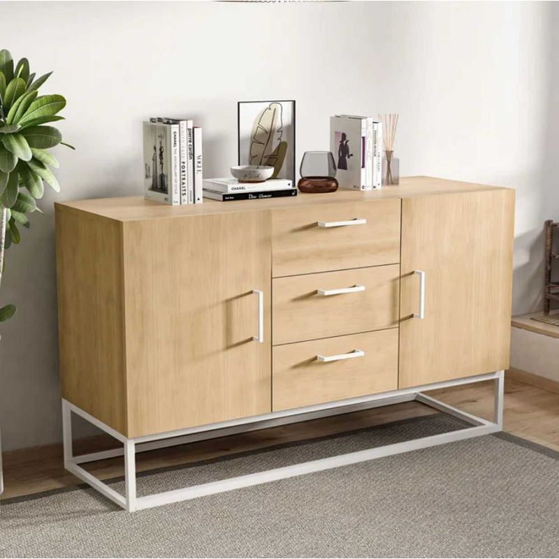 VENTITAS HOME - Cómoda Aparador Industrial Volané 5 Compartimientos Ventitas Home