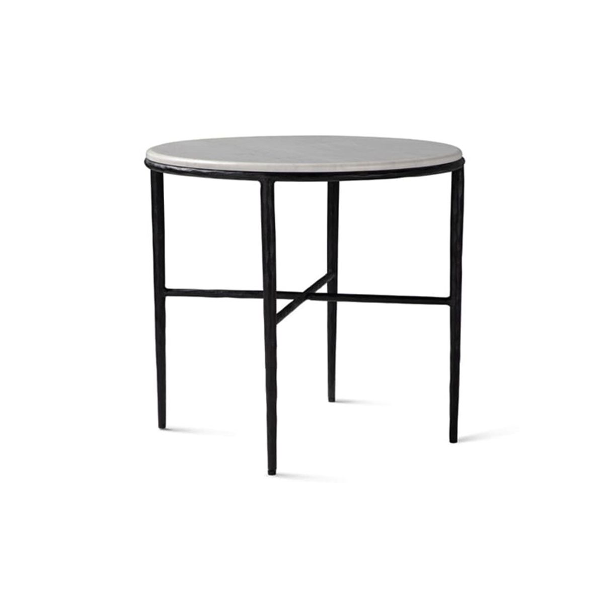 DECOR MESAS - Mesa Lateral Circular Ligera - Mármol