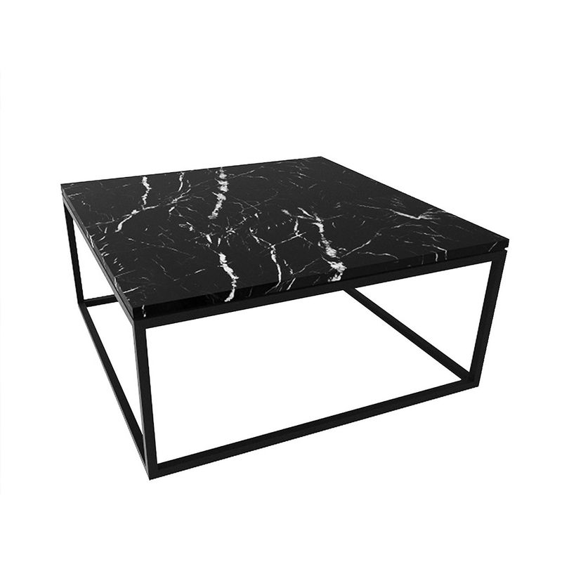 DECOR MESAS - Mesa de Centro Black - Mármol