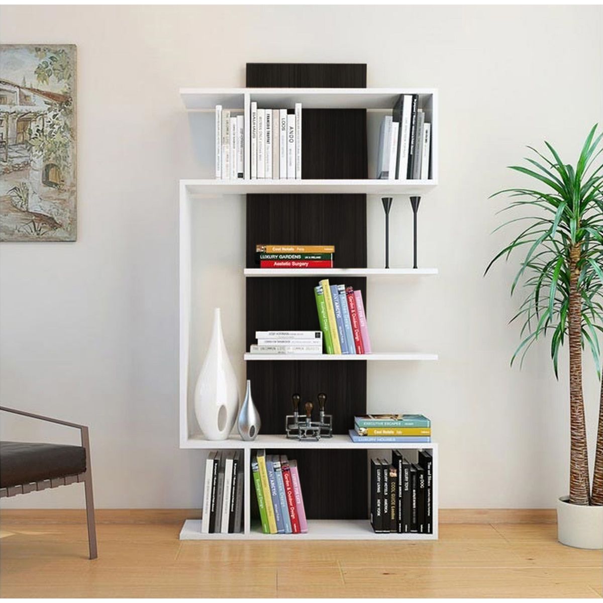 VILLA HOGAR - Estante organizador Mónaco negro - Villa Hogar