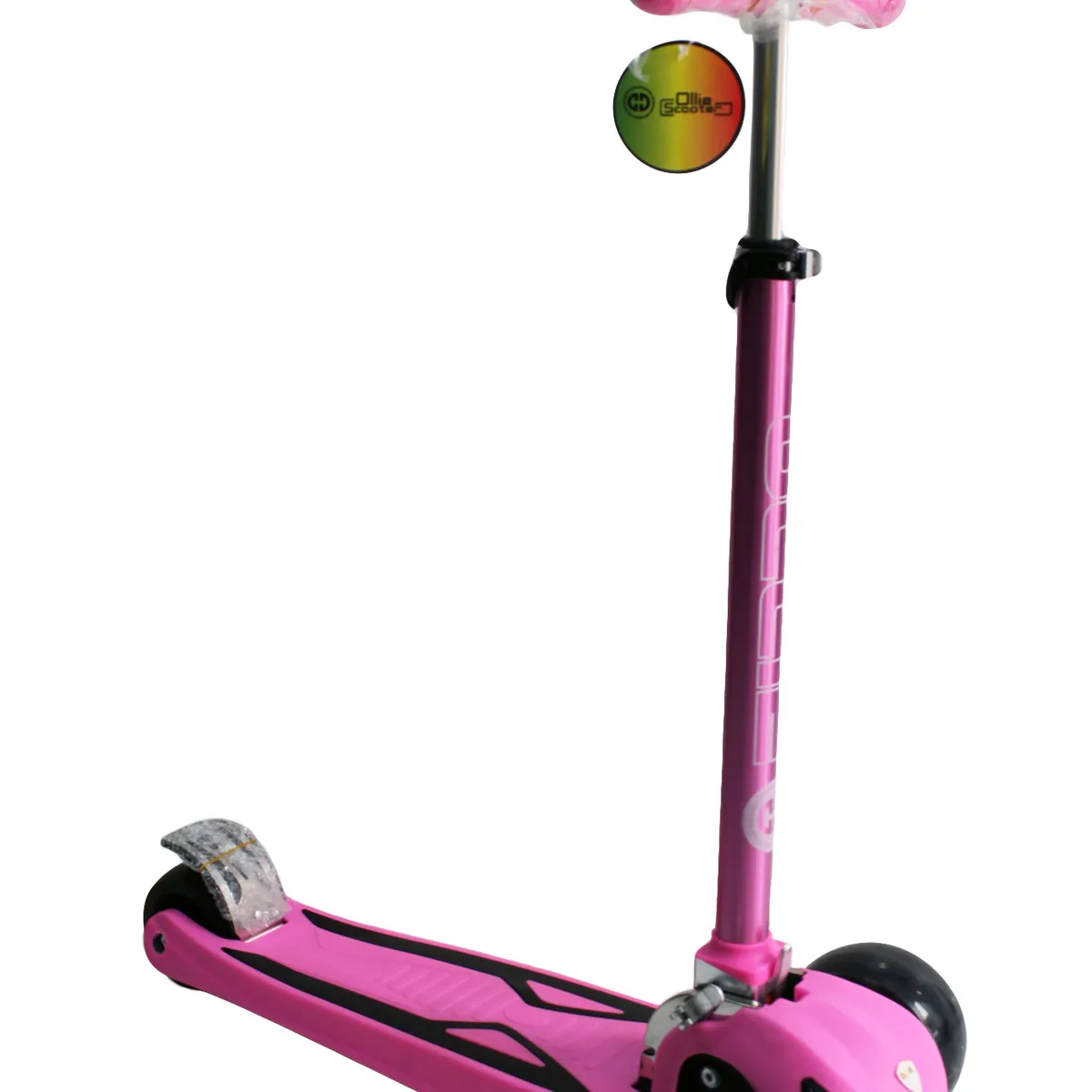 OLLIE - Scooter Ollie Niños Plegable Sin Kit de Proteccion Rosado