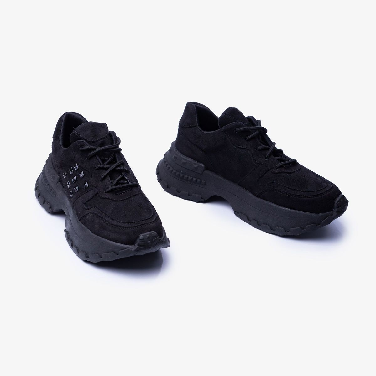 NEBULA - Zapatilla Talavera - Nébula - Negro Gamuza