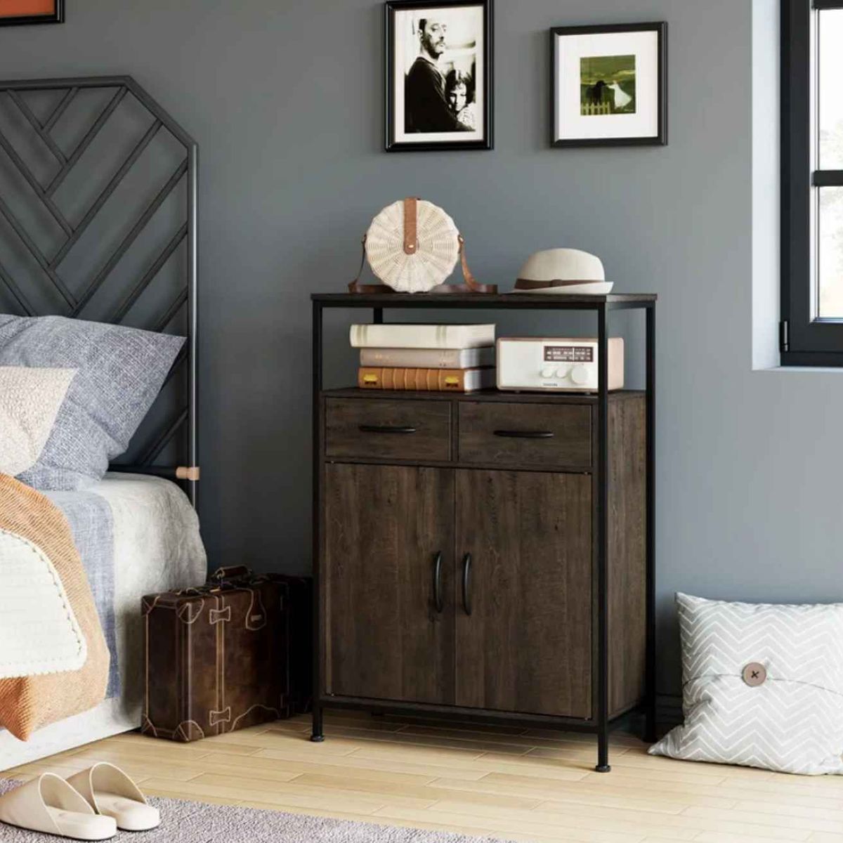 VENTITAS HOME - Cómoda Aparador Industrial Tatlea Ventitas Home Queens