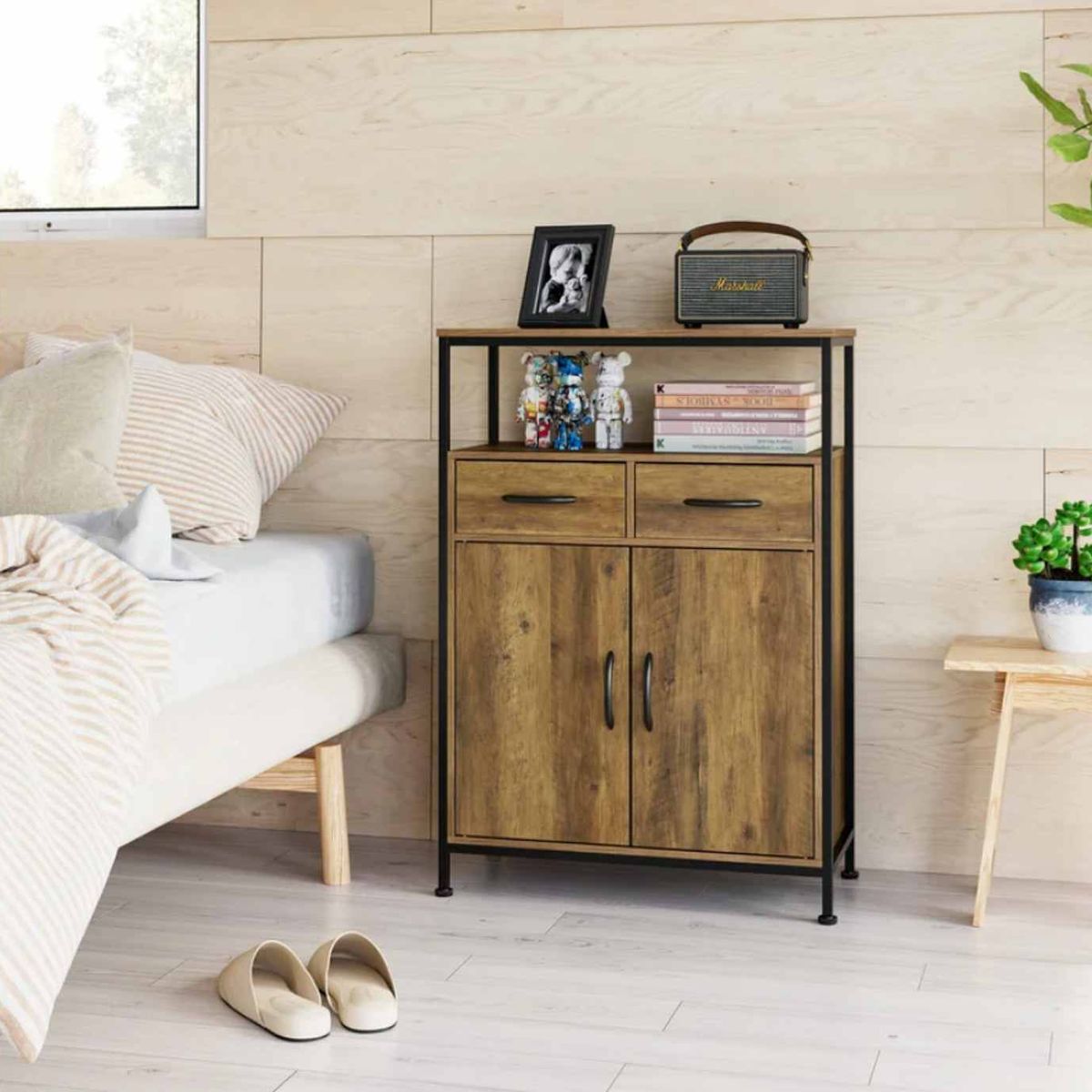 VENTITAS HOME - Cómoda Aparador Industrial Tatlea Ventitas Home Duna