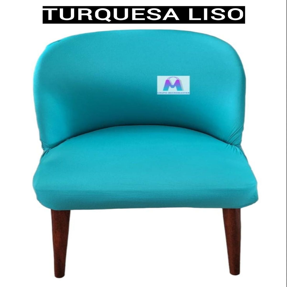 GENERICO - 08 Forros de silla VINTAGE Turquesa