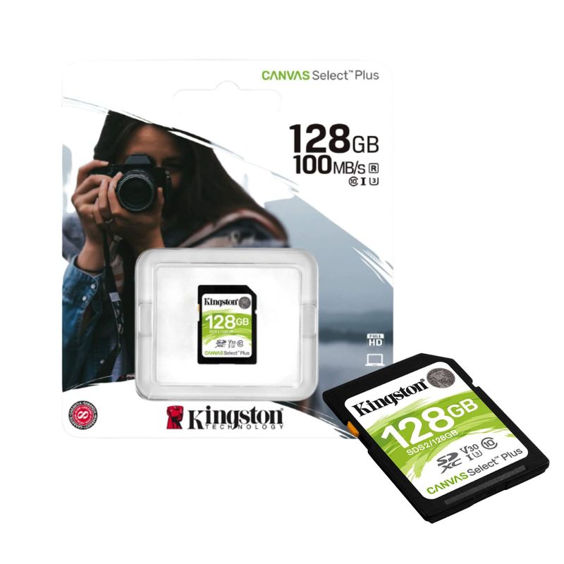KINGSTON - Tarjeta De Memoria Kingston Sds2 128Gb Canvas Select