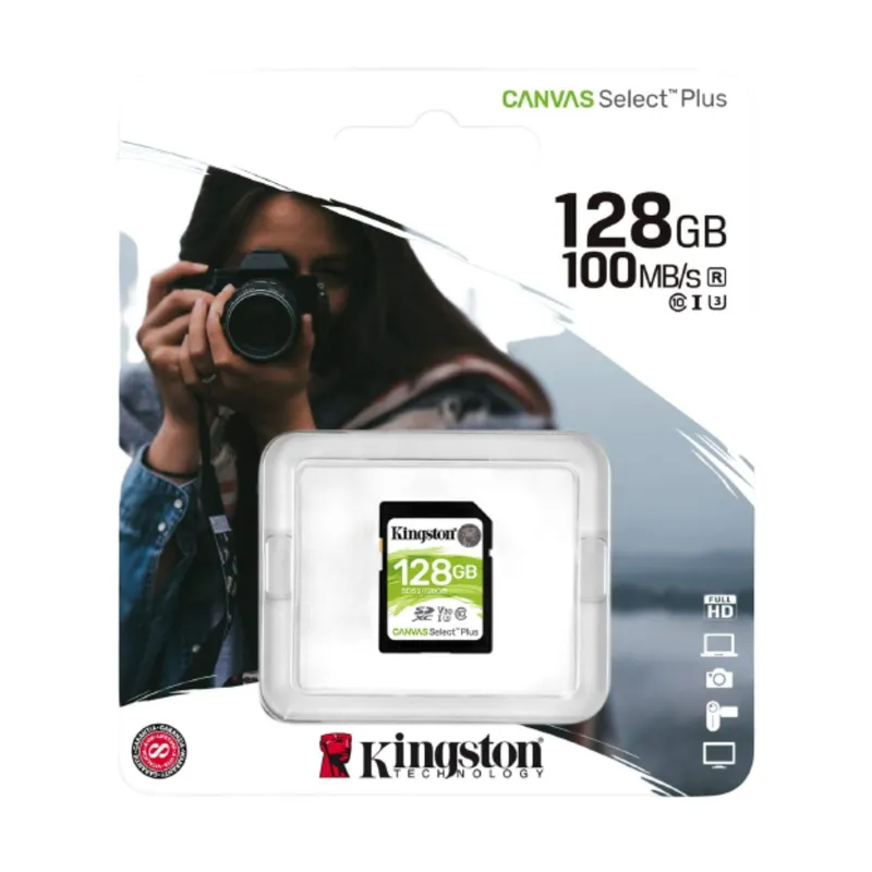 KINGSTON - Kingston Sds2 128Gb Canvas Select Tarjeta De Memoria