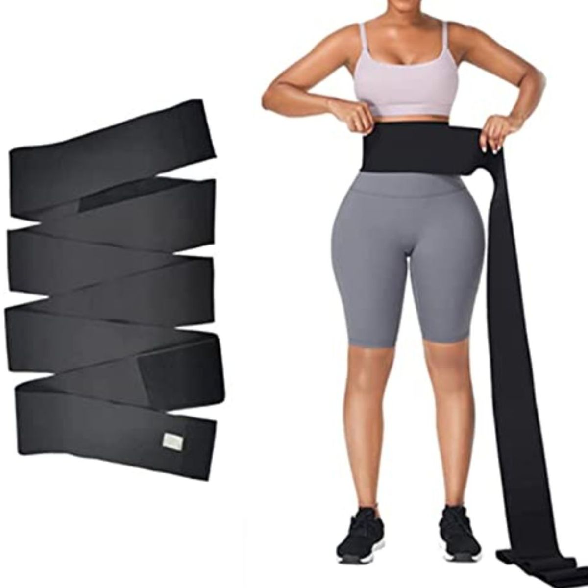 INSPIRA MARKET - Cinta faja moldeadora de entrenamiento para abdomen mujeres