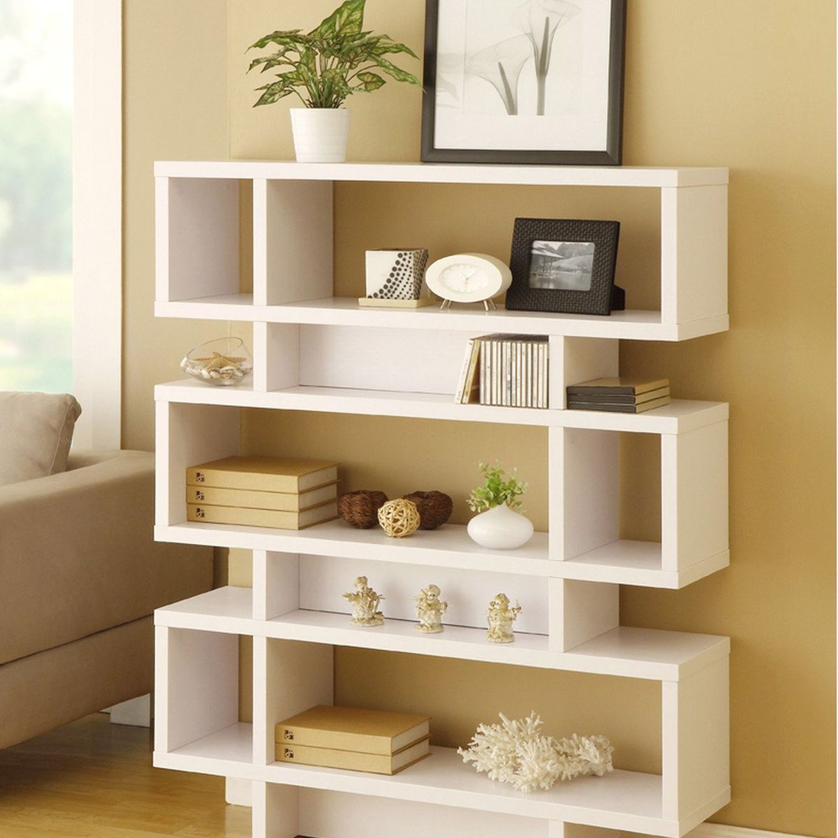 VILLA HOGAR - Estante organizador Arris blanco