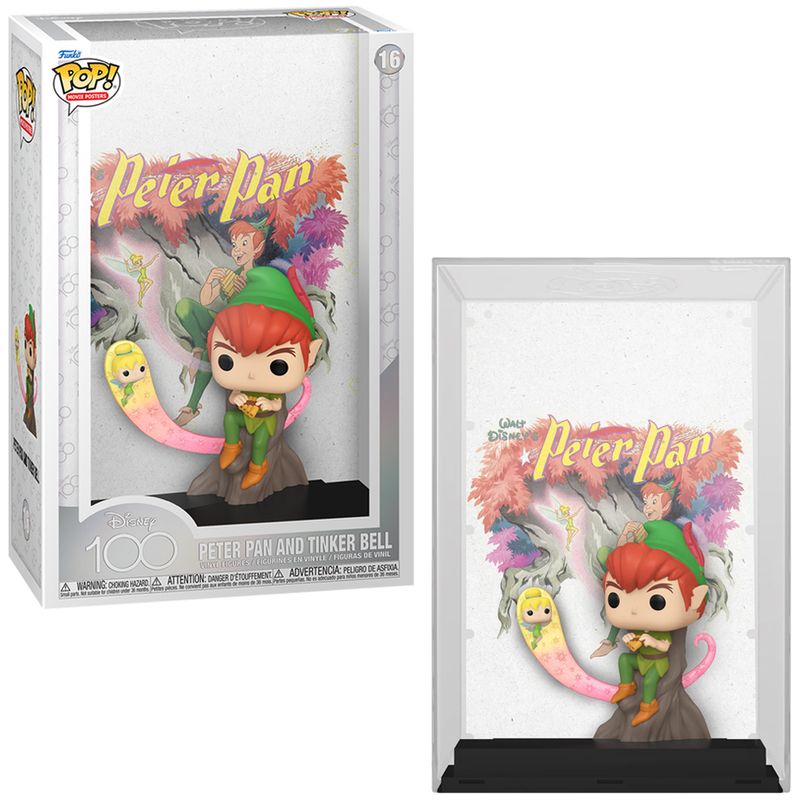FUNKO - Funko Poster Peter Pan - Peter Pan and Tinker Bell 17 pulgadas - 43cm