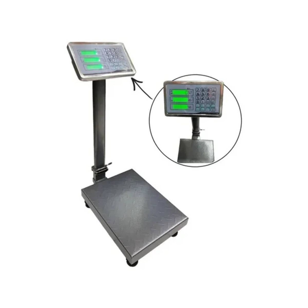 GENERICO - Balanza Industrial 180 Kg con Plataforma ACSTCS-180K