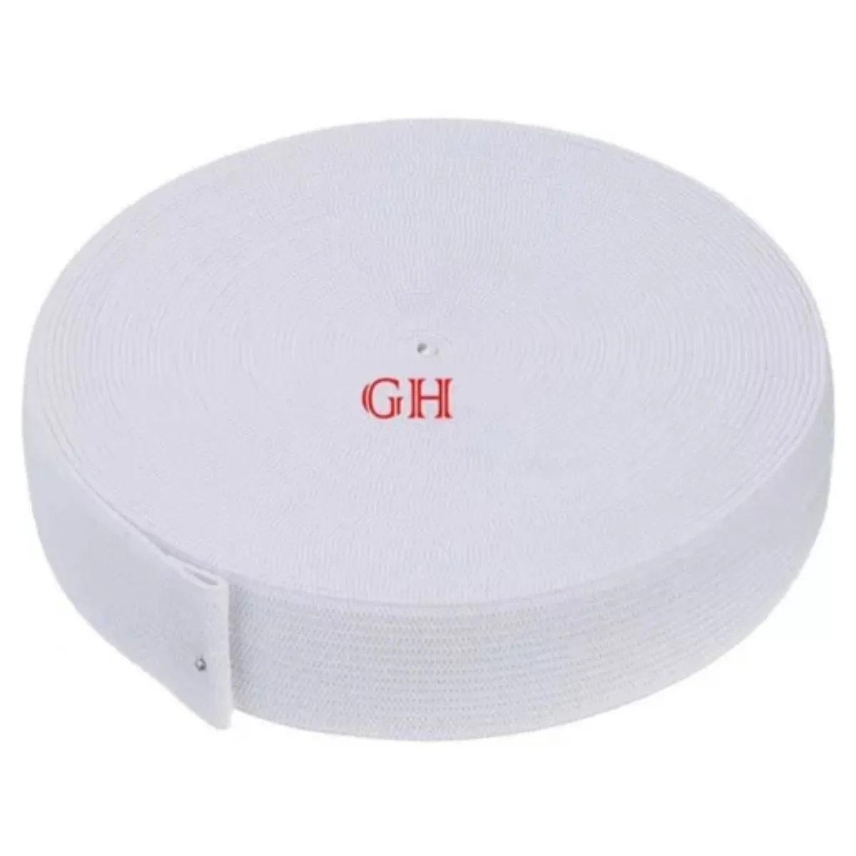 GENERICO - Rollo De Elástico Poliéster Blanco 4 Cm De Ancho Mercería