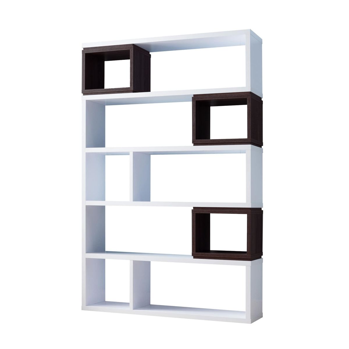 VILLA HOGAR - Estante librero minimalista Callia blanco