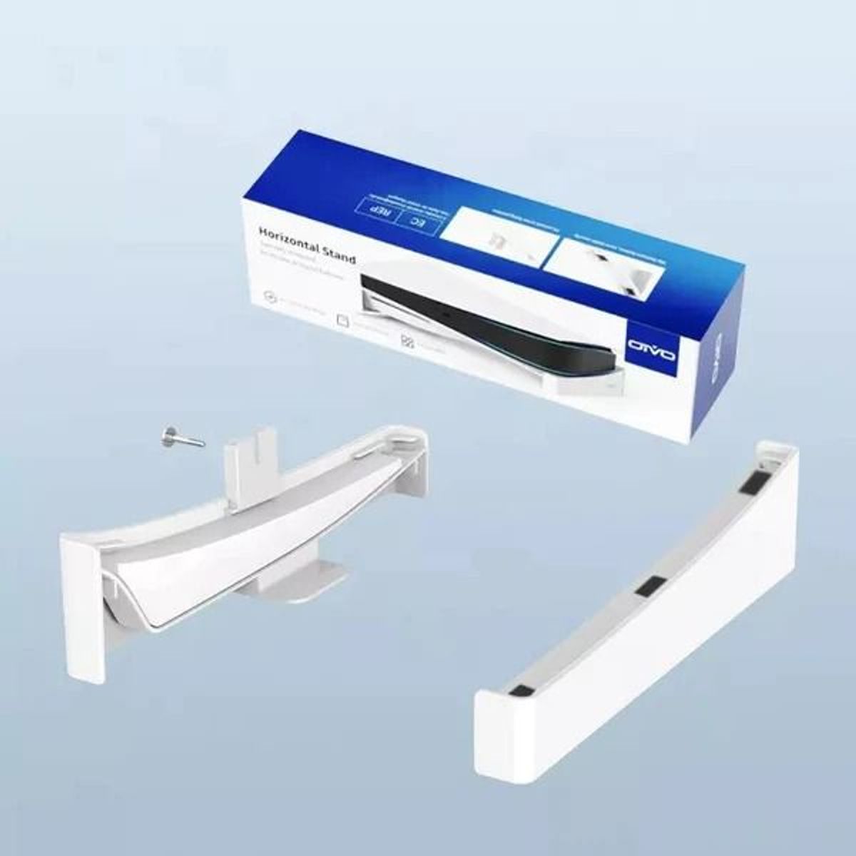 GENERICO - MONTECH -Soporte Horizontal para PlayStation 5 PS5 - Fijación Tornillo