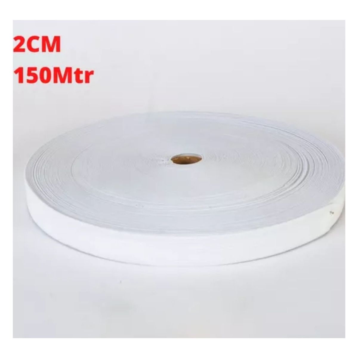GENERICO - Elástico Poliéster 20mm, 2cm, 12 Ligas Rollo 150 Metros