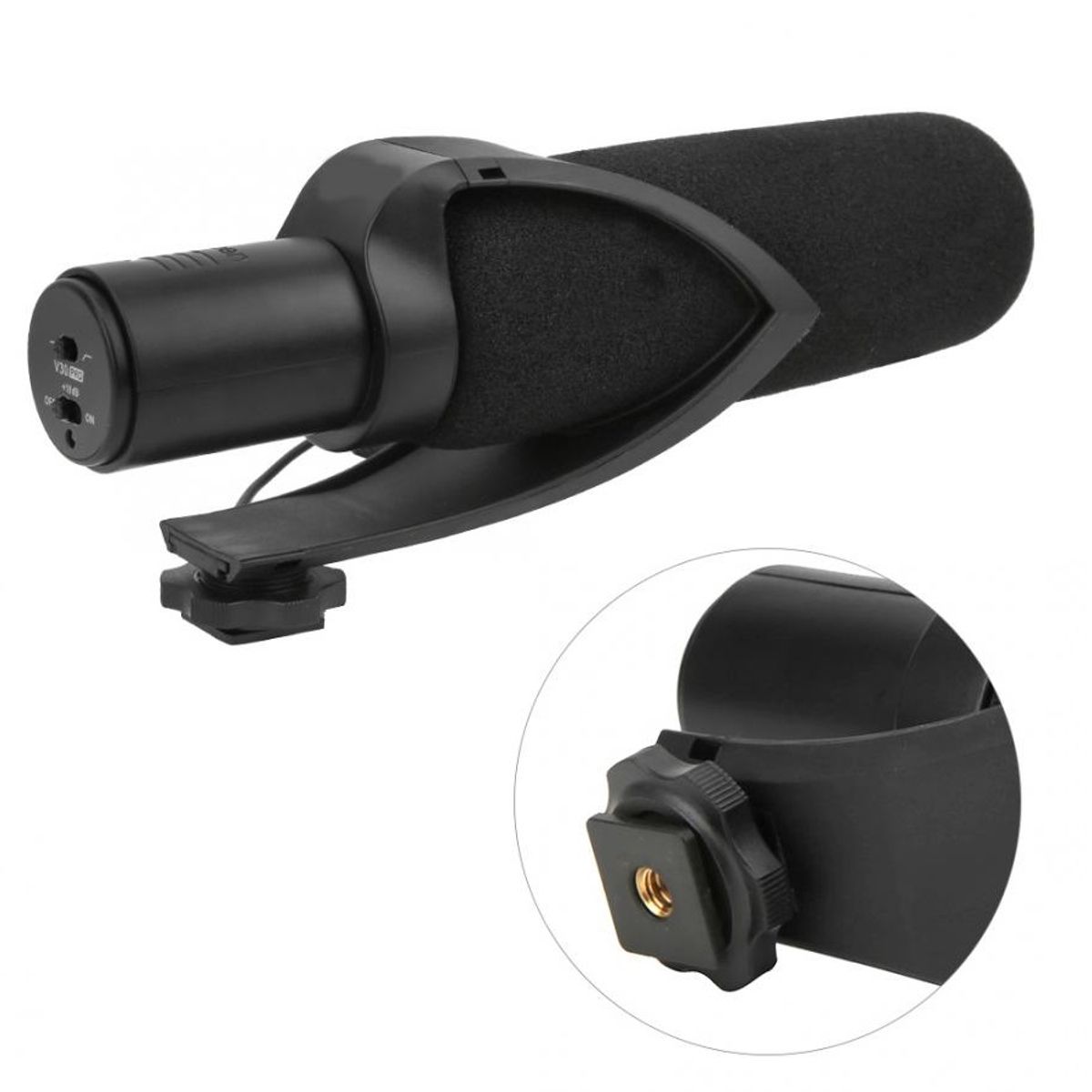 GENERICO - Micrófono para camara  DSLR Cómica CVM-V30 PRO