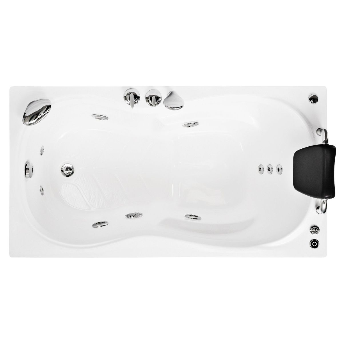 HIDROPLUS - Tina Hidromasaje Roma II Portátil 1700x1000x580