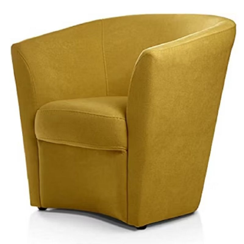 DMUEBLES - Sillon Mobiliari Zarmire Amarillo
