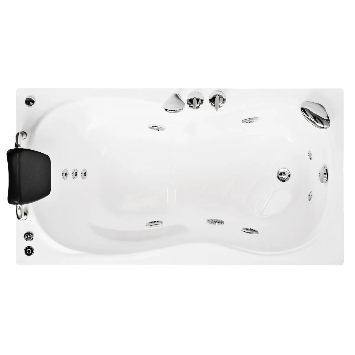 HIDROPLUS - Tina Hidromasaje Roma III Portátil 1800x850x580