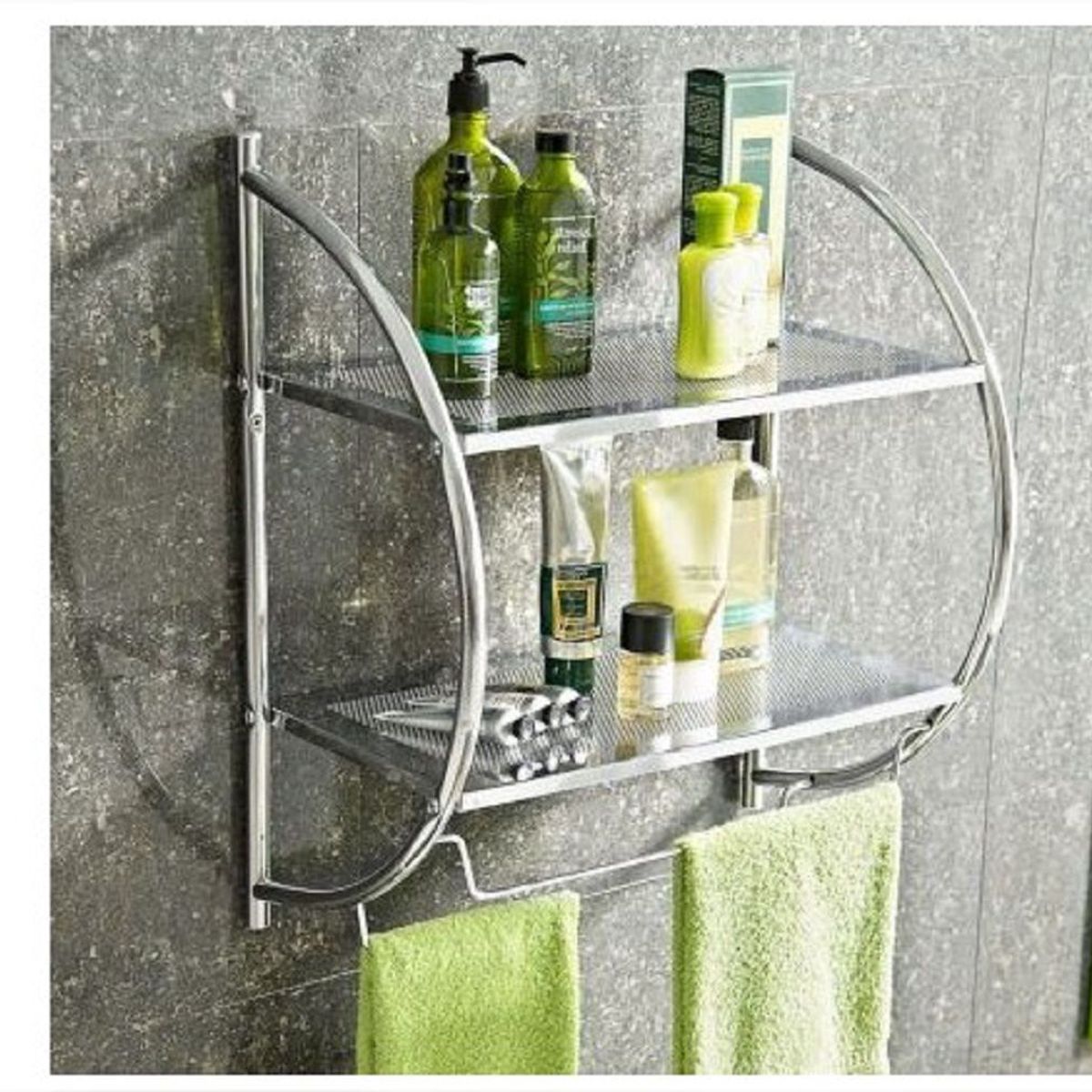 GENERICO - Organizador de baño y toallero KARSON