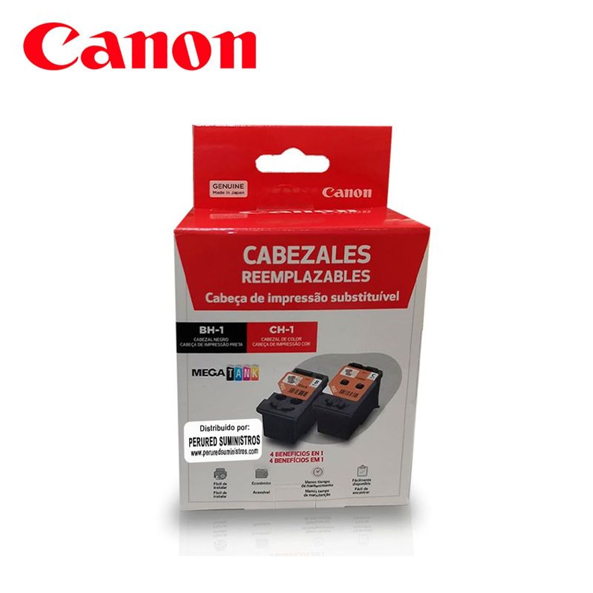 CANON - Kit de Cabezales Originales Canon BK y Color BH-1 CH-1