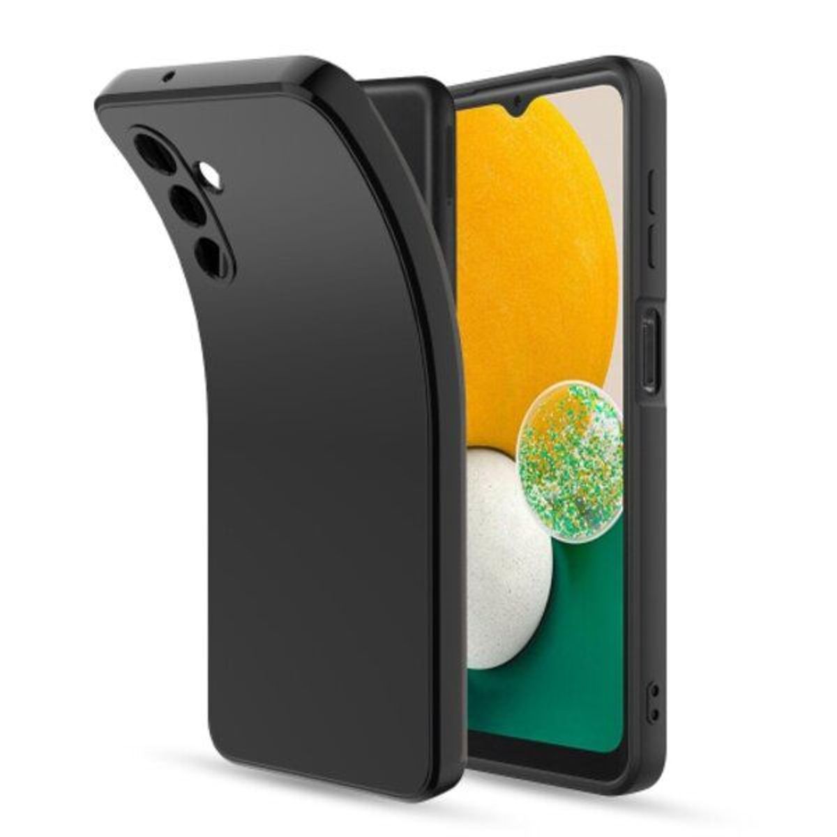 GENERICO - Case silicona Samsung A14 - Negro