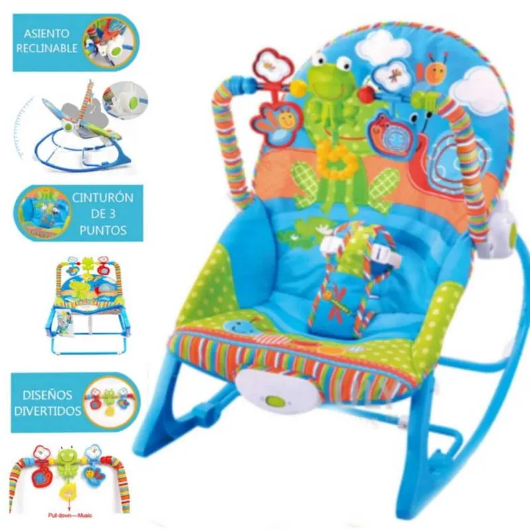 Silla Mecedora con Vibrador ROCKER Musical y Toys C | Sodimac Perú