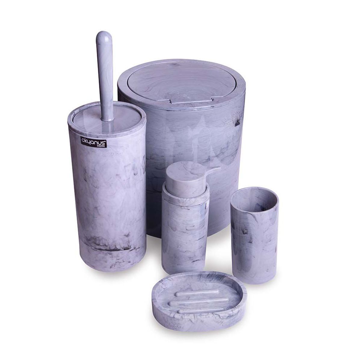 OKYANUS - Set de Baño 5 Piezas