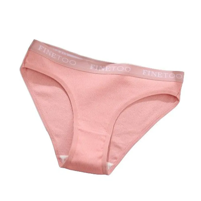 100 Algodón Trusa De Dama Ropa Interior De Algodón Suave Para