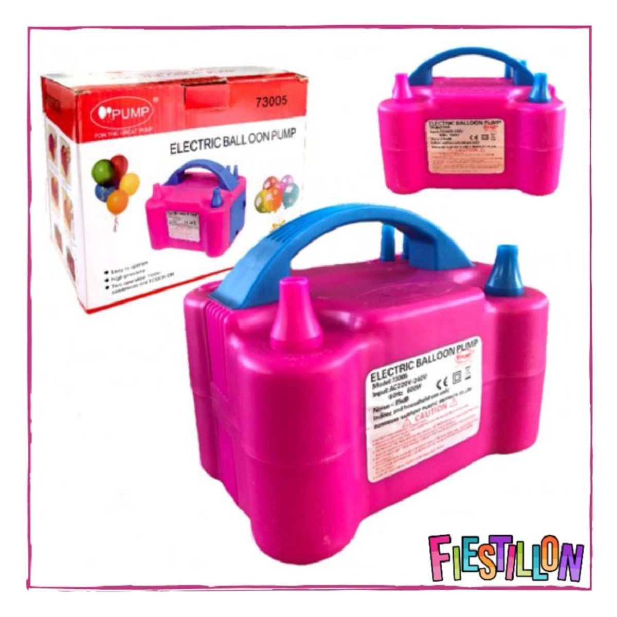 GENERICO - Inflador de Globos Eléctrico