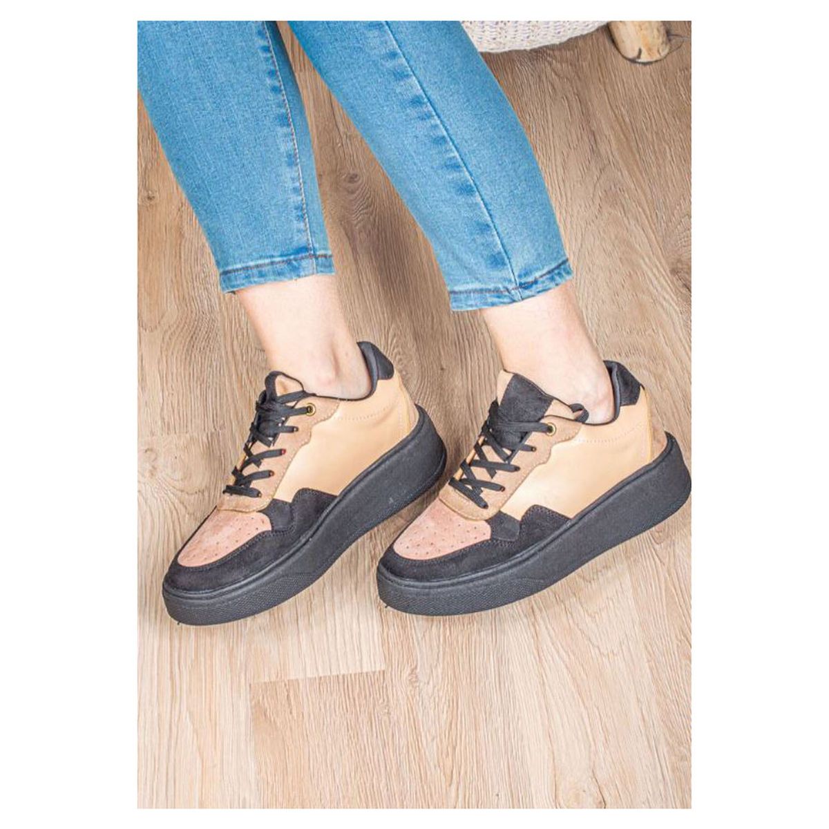 NEBULA - Zapatilla Cancun - Nébula - Beige