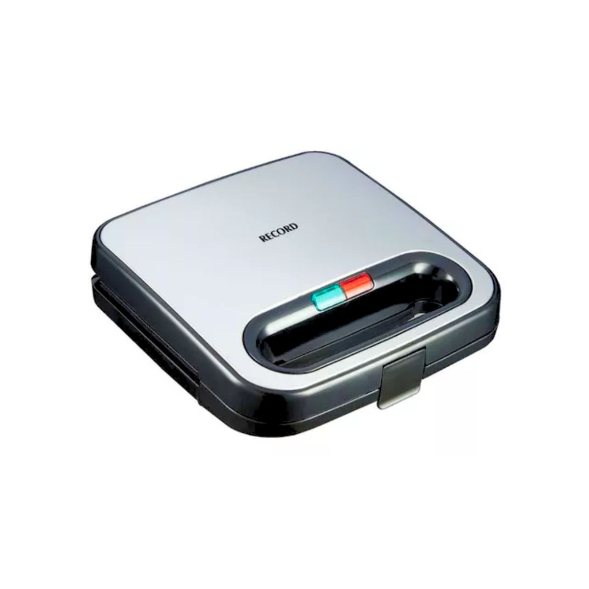 RECORD - Sandwichera Eléctrica RECORD Antiadherente Plateado REC-INSAC101