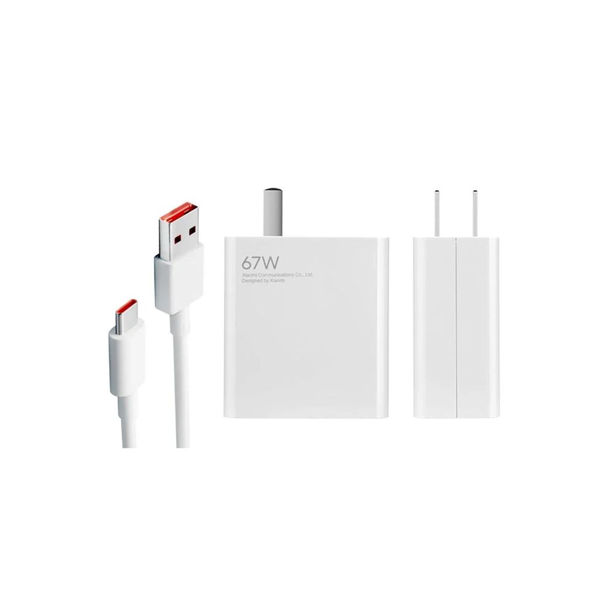 GENERICO - Cargador 67W Carga Rápida para Xiaomi  Cable tipo C