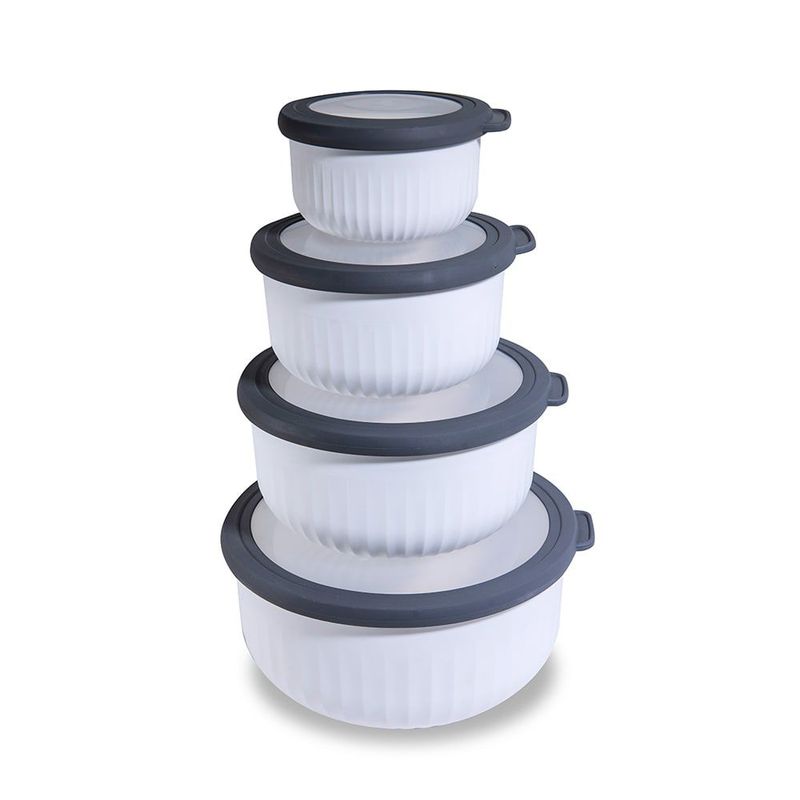 VIP AHMET - Set de Tapers 4 Piezas Color Blanco