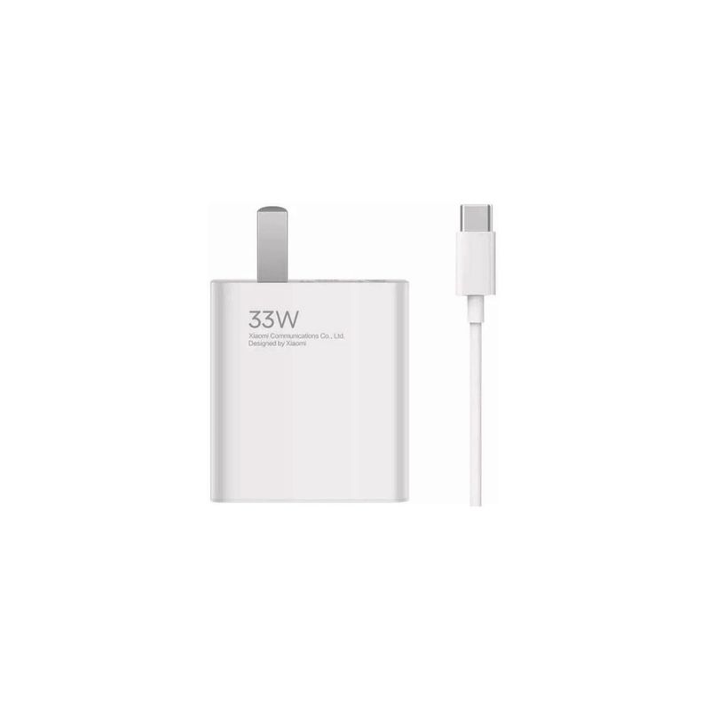 GENERICO - Cargador 33W Carga Rápida para Xiaomi  Cable tipo C