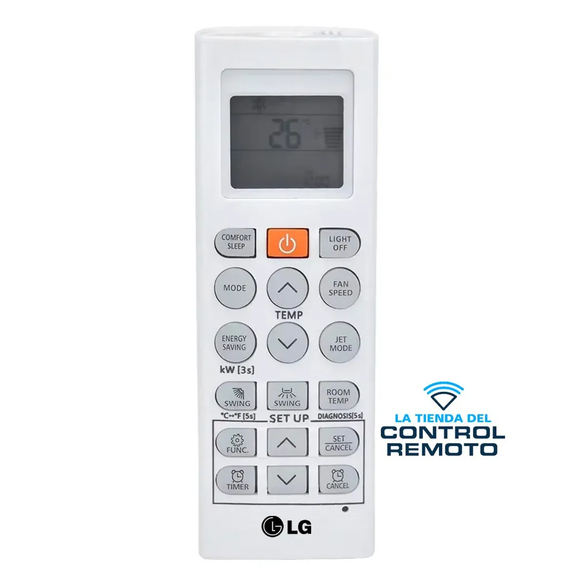 GENERICO - Control Para Aire Acondicionado LG Frio Caliente Inverter