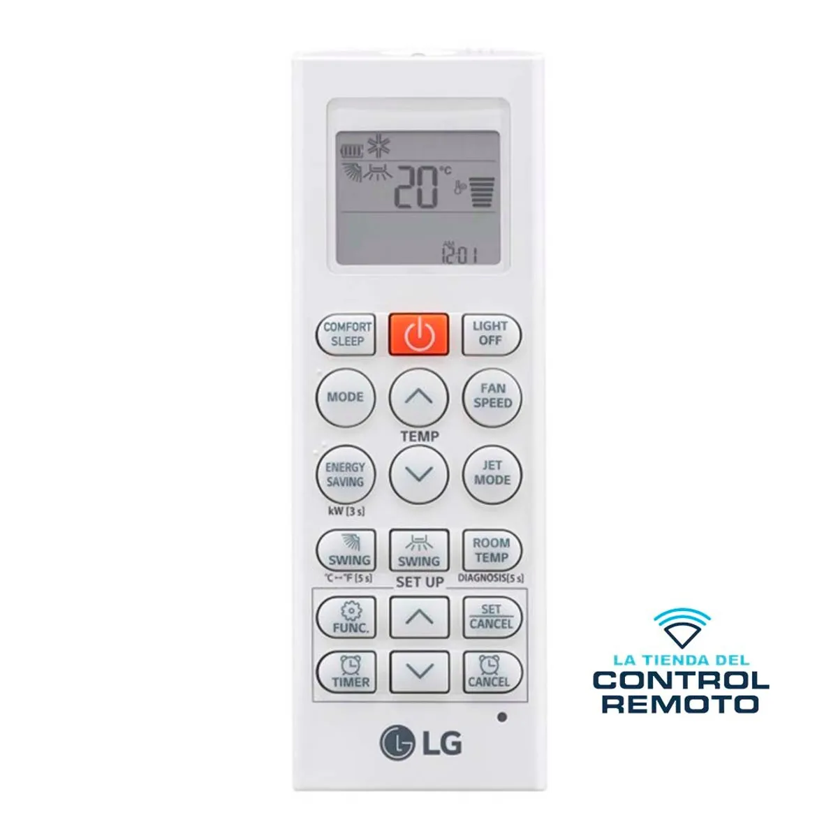 GENERICO - Control Para Aire Acondicionado LG Frio Caliente Inverter