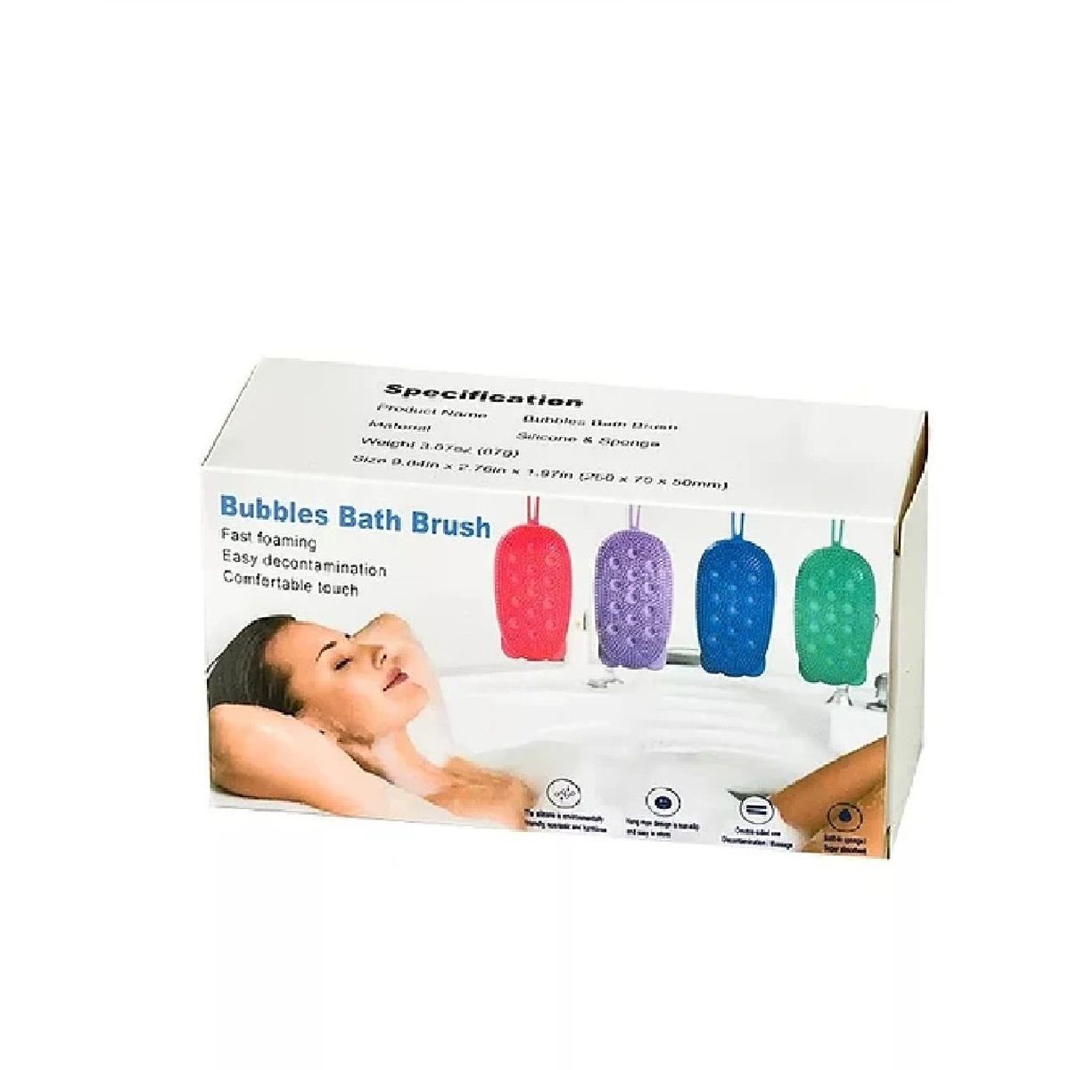 OTTOWARE - Porta Jabón Cepillo para Ducha